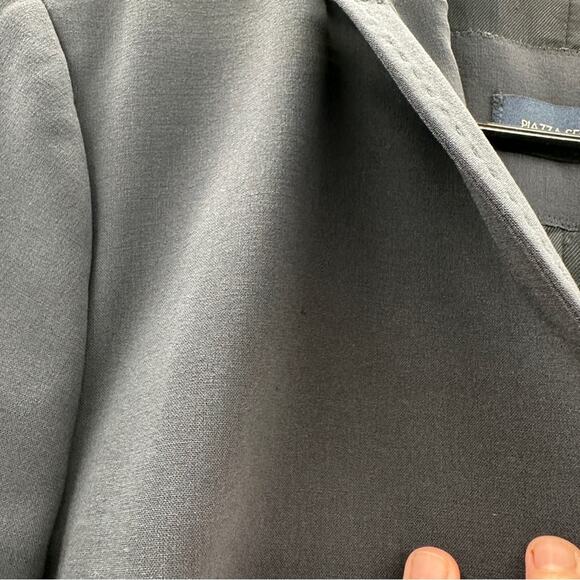 Piazz Sempione Navy Blue Long Sleeve Three Button‎ Blazer Size 46 - Picture 9 of 11